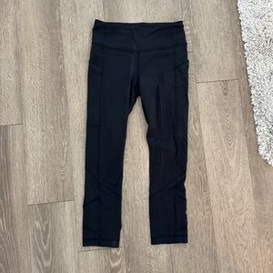 Lululemon Black 7/8 Leggings